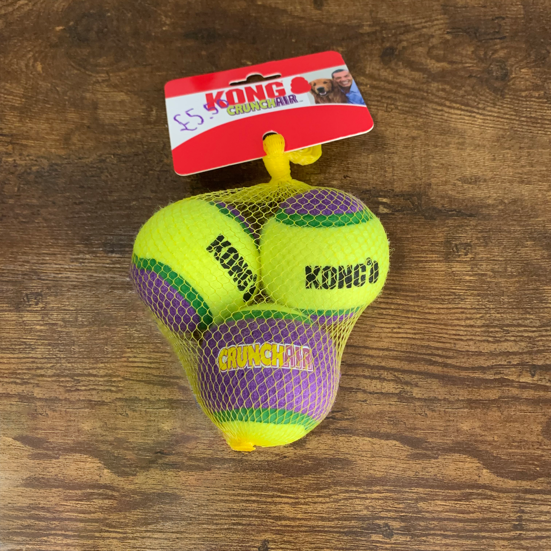 Kong Crunch Air Tennis Balls (3 Pack)