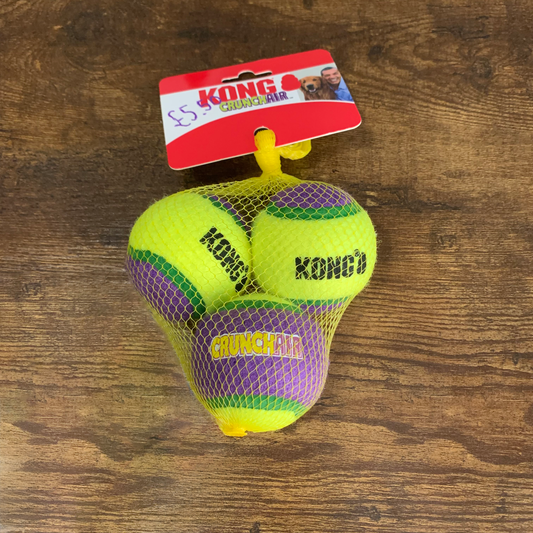 Kong Crunch Air Tennis Balls (3 Pack)