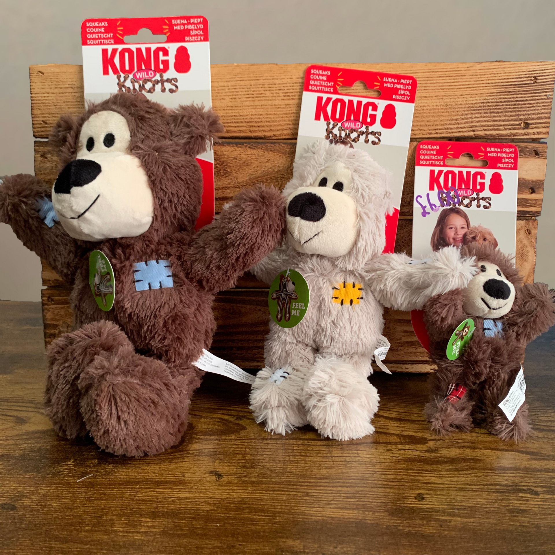 Kong Wild Knots Bears